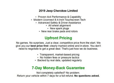 2019 Jeep Cherokee Limited 4x4