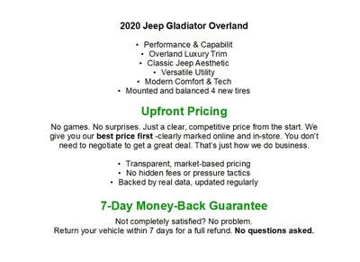 2020 Jeep GLADIATOR CREW CAB