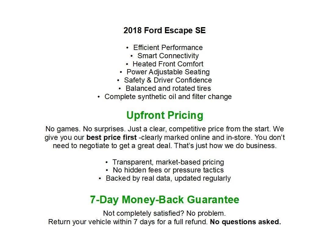 2018 Ford Escape SE 4WD