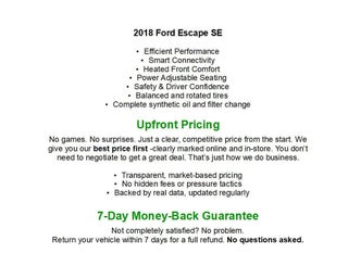 2018 Ford Escape SE 4WD