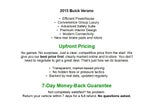 2015 Buick Verano 4dr Sdn Convenience Group