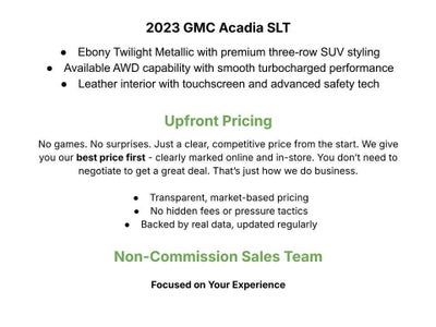 2023 GMC Acadia AWD 4dr SLT