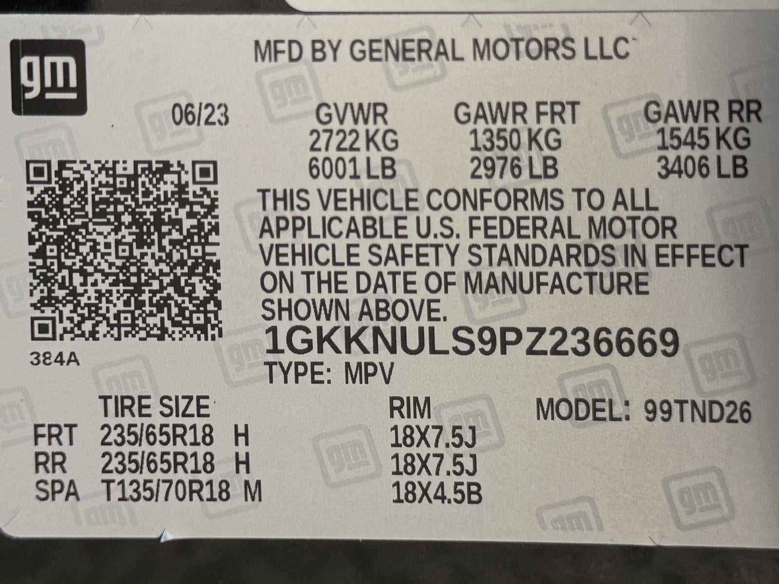 2023 GMC Acadia AWD 4dr SLT