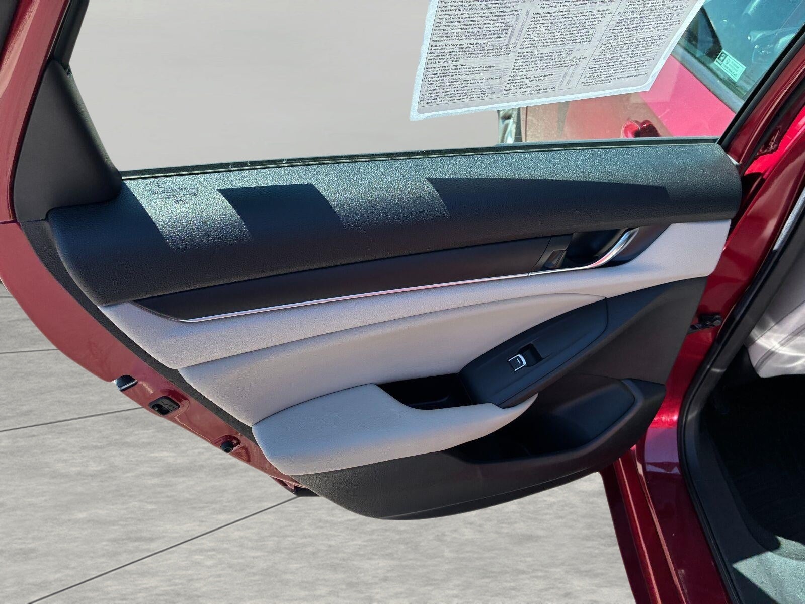 2019 Honda Accord Sedan LX 1.5T CVT