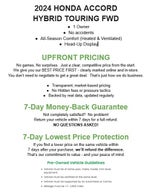 2024 Honda Accord Hybrid Touring Sedan