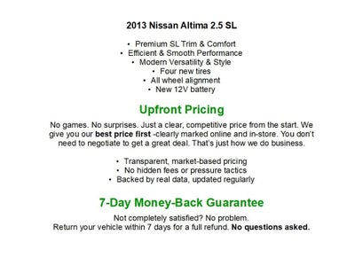 2013 Nissan Altima 4dr Sdn I4 2.5