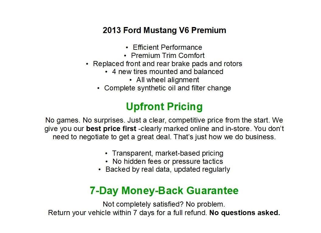 2013 Ford Mustang 2dr Conv V6 Premium