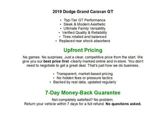 2019 Dodge Grand Caravan GT Wagon