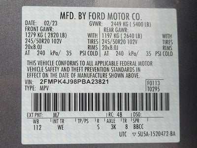 2023 Ford Edge ST-Line AWD