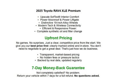 2025 Toyota RAV4 XLE Premium AWD
