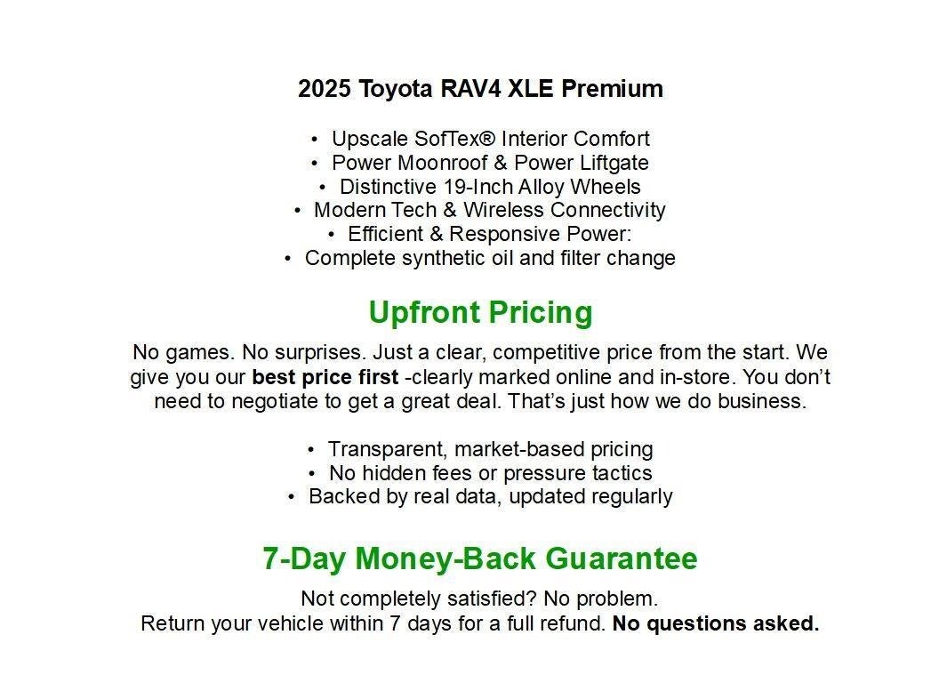 2025 Toyota RAV4 XLE Premium AWD