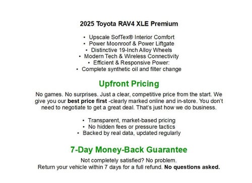 2025 Toyota RAV4 XLE Premium AWD