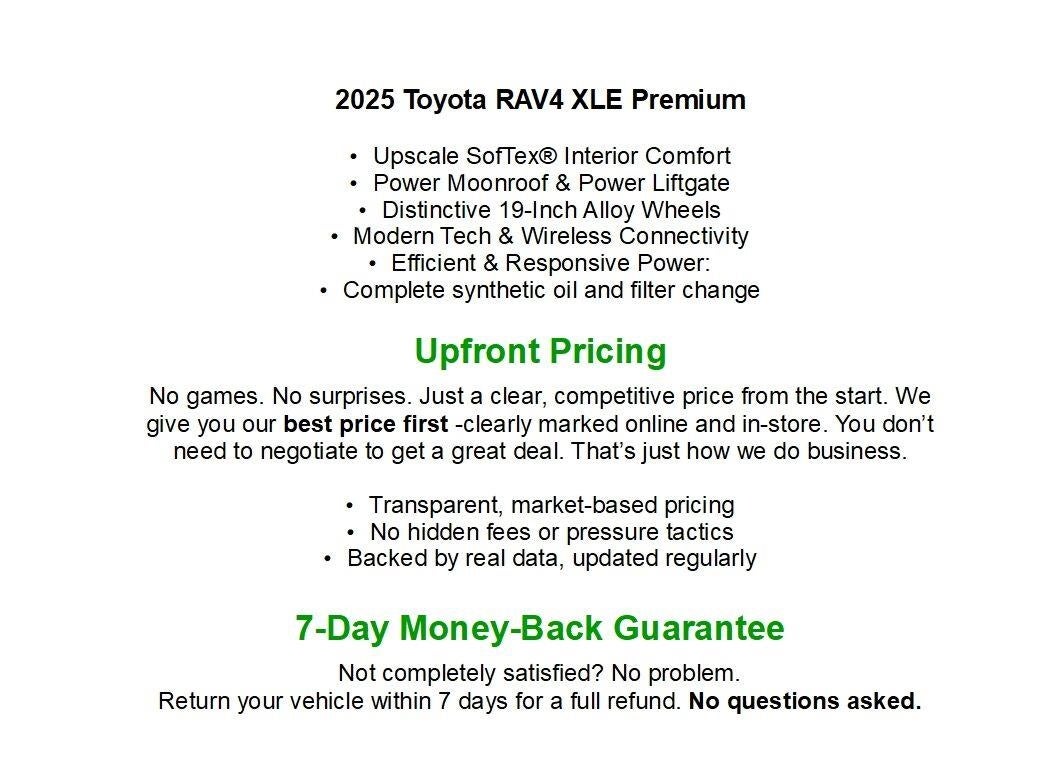 2025 Toyota RAV4 XLE Premium AWD