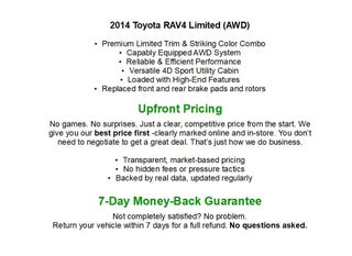 2014 Toyota RAV4 AWD 4dr Limited