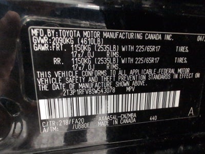 2025 Toyota RAV4 XLE AWD