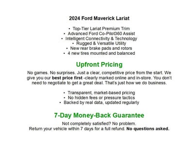 2024 Ford Maverick LARIAT AWD SuperCrew