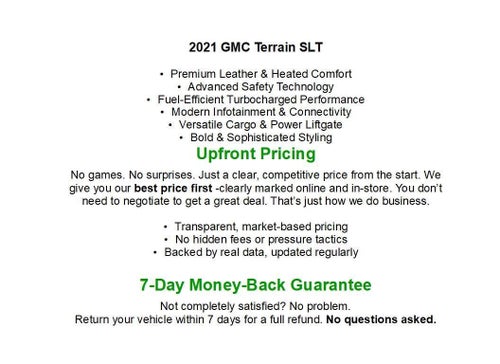 2021 GMC Terrain AWD 4dr SLT