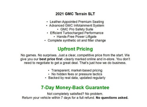 2021 GMC Terrain AWD 4dr SLT