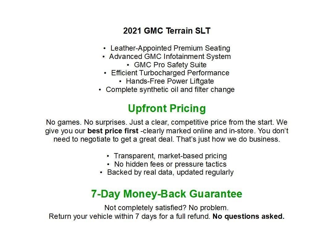 2021 GMC Terrain AWD 4dr SLT