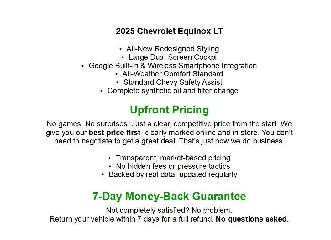 2025 Chevrolet Equinox AWD 4dr LT w/2LT