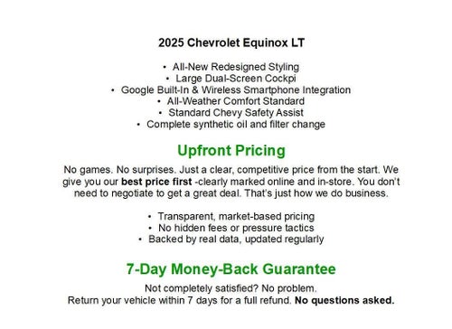 2025 Chevrolet Equinox AWD 4dr LT w/2LT