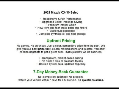 2021 Mazda Mazda CX-30 Select FWD