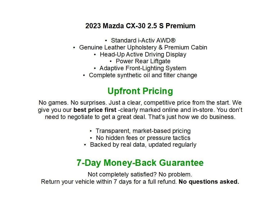 2023 Mazda Mazda CX-30 2.5 S Premium Package AWD
