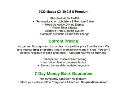 2023 Mazda Mazda CX-30 2.5 S Premium Package AWD