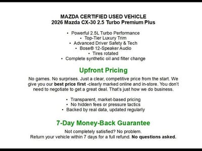 2026 Mazda Mazda CX-30 2.5 Turbo Premium Plus AWD
