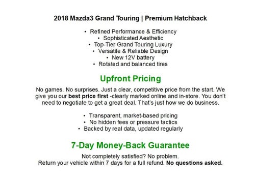 2018 Mazda Mazda3 5-Door Grand Touring Auto