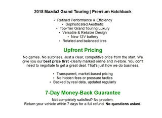 2018 Mazda Mazda3 5-Door Grand Touring Auto