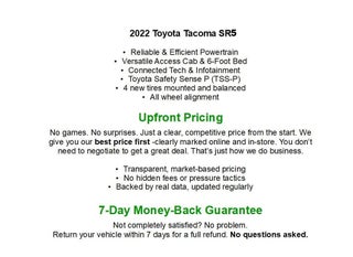 2022 Toyota Tacoma 2WD SR5 Access Cab 6' Bed I4 AT