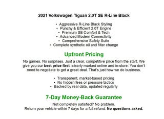 2021 Volkswagen Tiguan 2.0T SE R-Line Black 4MOTION