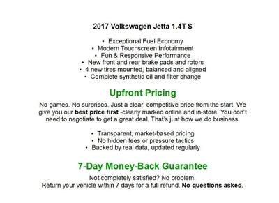 2017 Volkswagen Jetta 1.4T S Auto