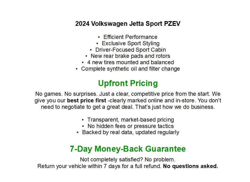 2024 Volkswagen Jetta Sport Auto