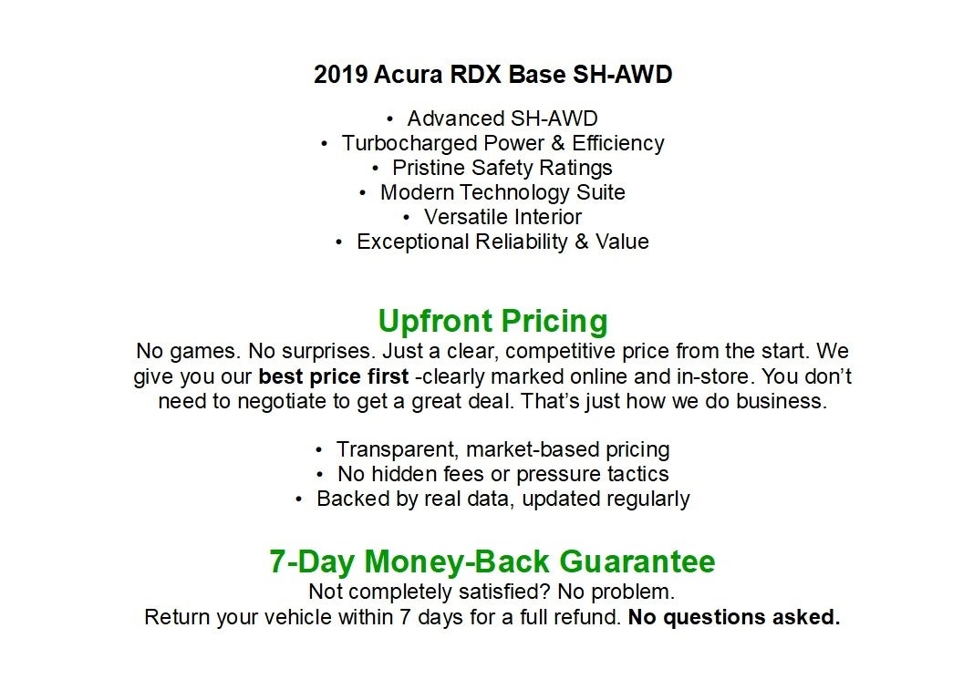2019 Acura RDX AWD