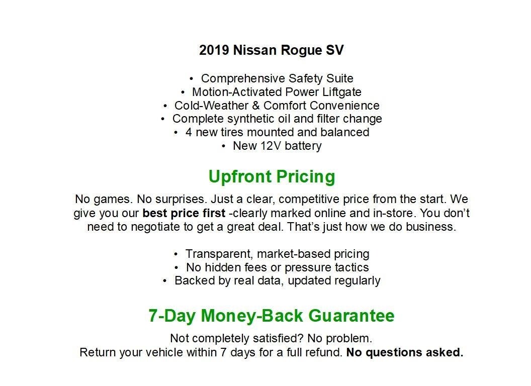 2019 Nissan Rogue AWD SV
