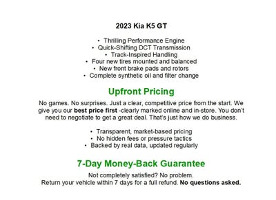 2023 Kia K5 GT DCT FWD