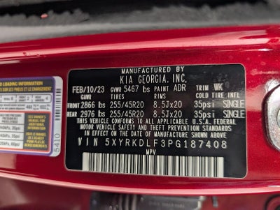 2023 Kia Sorento SX AWD