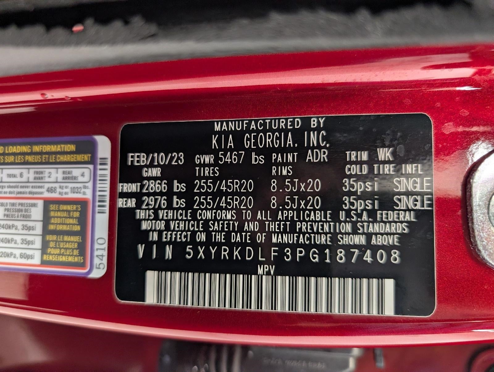 2023 Kia Sorento SX AWD