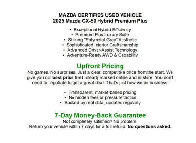 2025 Mazda Mazda CX-50 Hybrid Premium Plus Package AWD