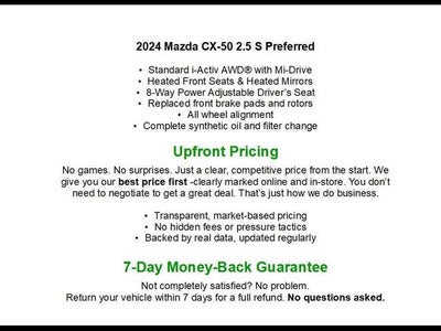 2024 Mazda Mazda CX-50 2.5 S Preferred Package AWD