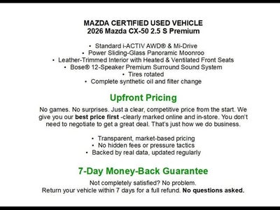 2026 Mazda Mazda CX-50 2.5 S Premium AWD