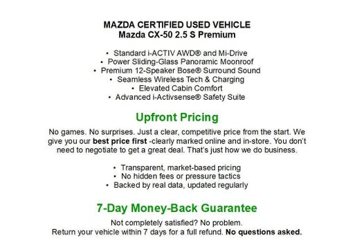 2025 Mazda Mazda CX-50 2.5 S Premium Package AWD