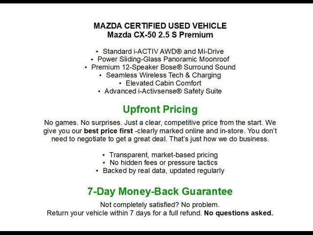 2025 Mazda Mazda CX-50 2.5 S Premium Package AWD