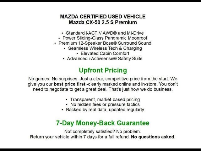 2025 Mazda Mazda CX-50 2.5 S Premium Package AWD