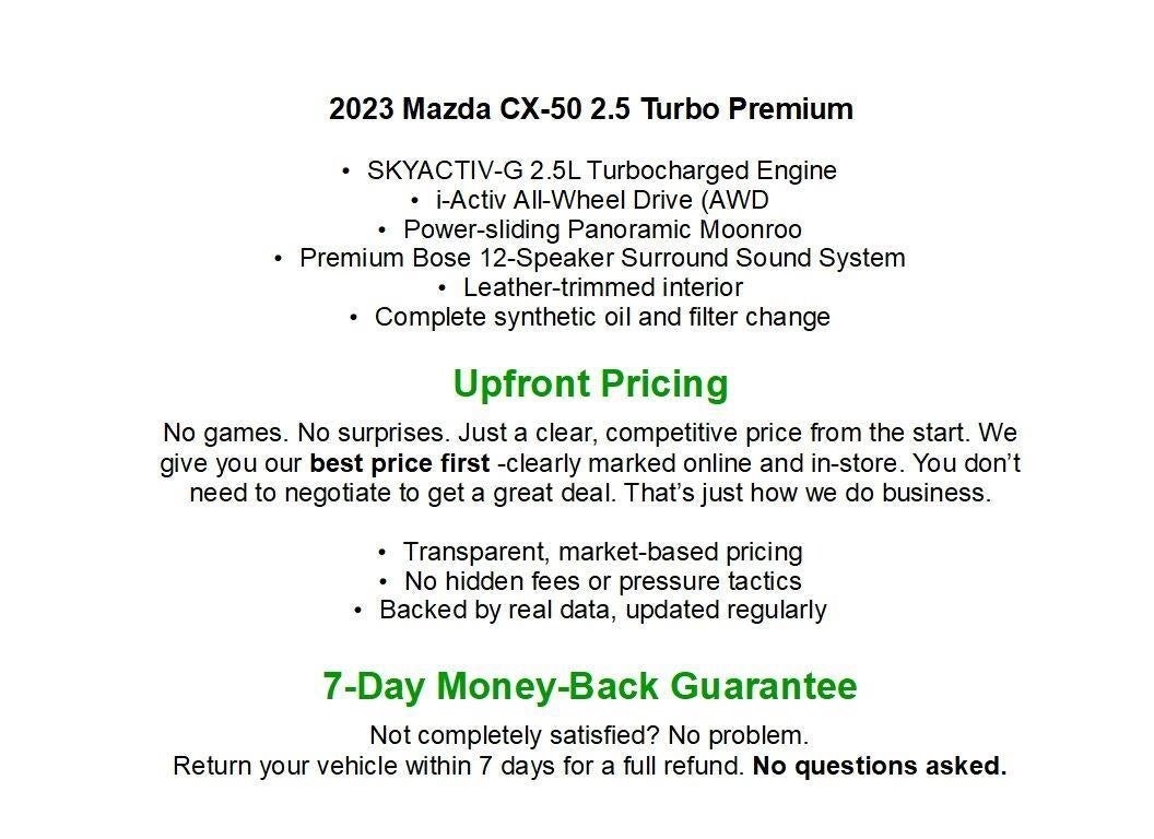2023 Mazda Mazda CX-50 2.5 Turbo Premium Package AWD
