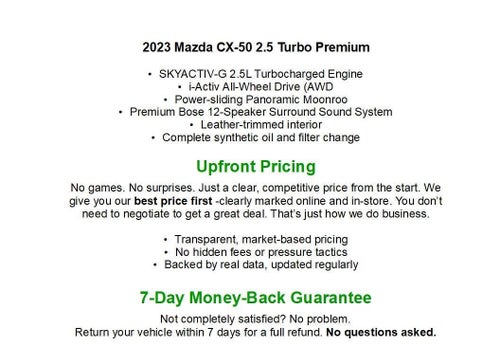 2023 Mazda Mazda CX-50 2.5 Turbo Premium Package AWD