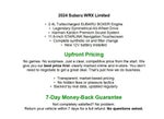 2024 Subaru WRX Limited Manual