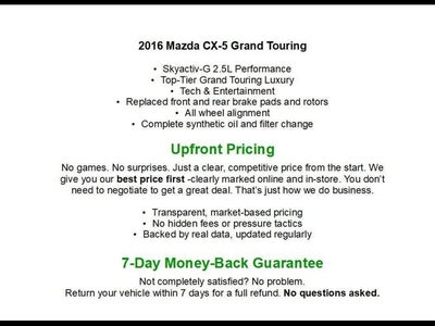 2016 Mazda Mazda CX-5 AWD 4dr Auto Grand Touring